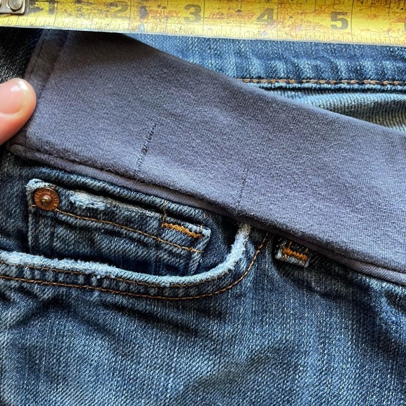 Seven For All Mankind flare jeans (Maternity/pull on) - Picture 6 of 8
